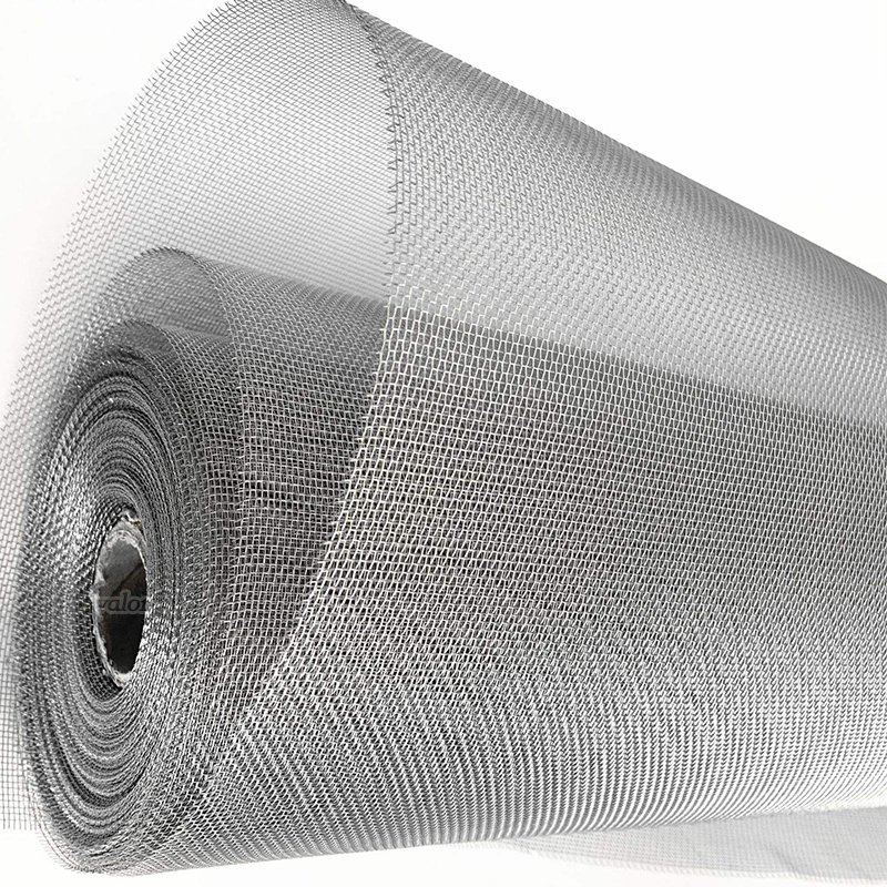 Stainless Steel Window Screen mesh 110G/m2 insect screen mesh mosquito net roll for doors and windows