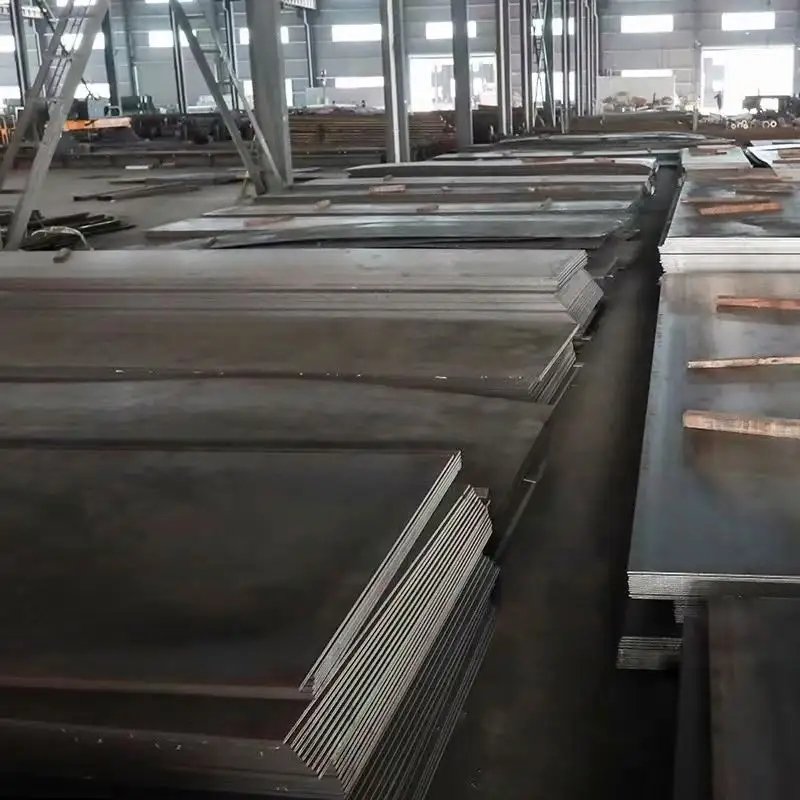 Tianjin Carbon Structural Q355B astm A36 mild metal plank Plate Galvanized Coated Corrugated Steel Sheet