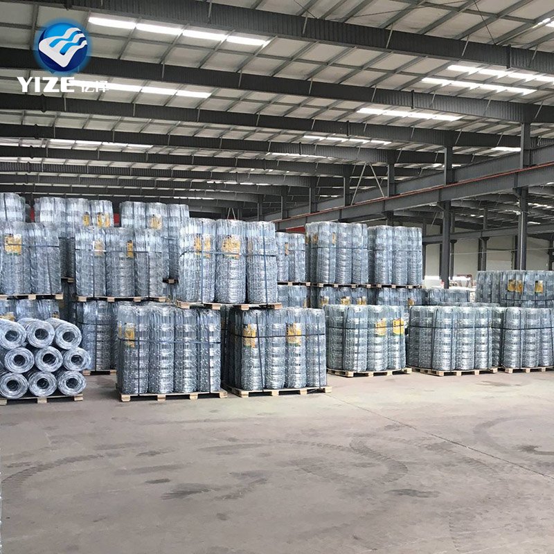 Animal rural farm hot dipped galvanized steel wire mesh hinge joint fence