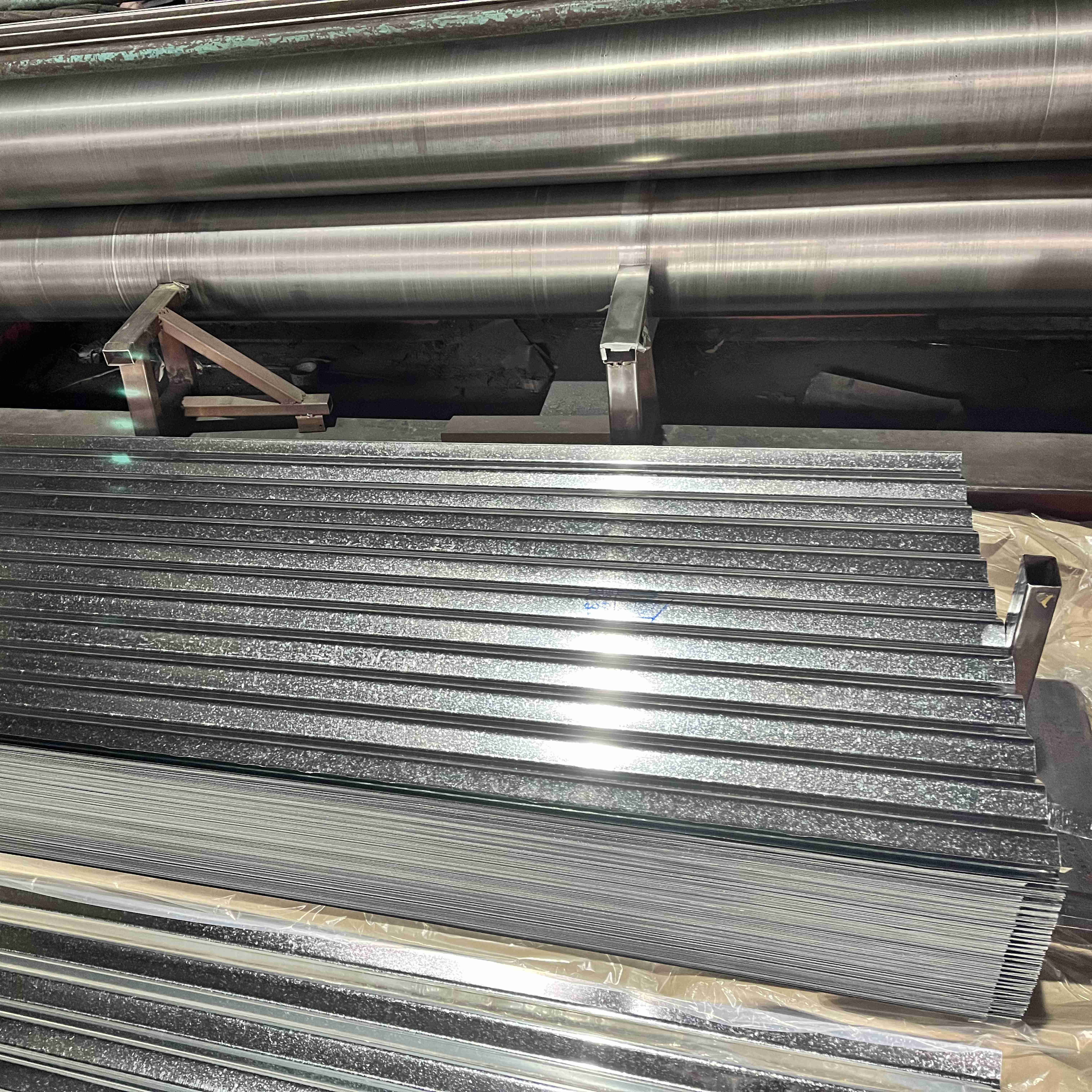 28 gauge galvanized corrugated iron roofing sheet