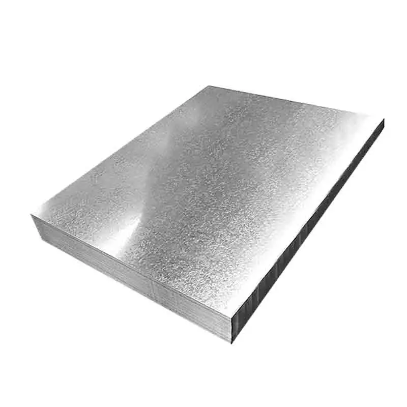 Hot DIP Galvanized Steel Sheet 0.18mm-20mm Thick Sizes Roll Galvanized Sheet Metal GB Certificate Custom Cutting Available