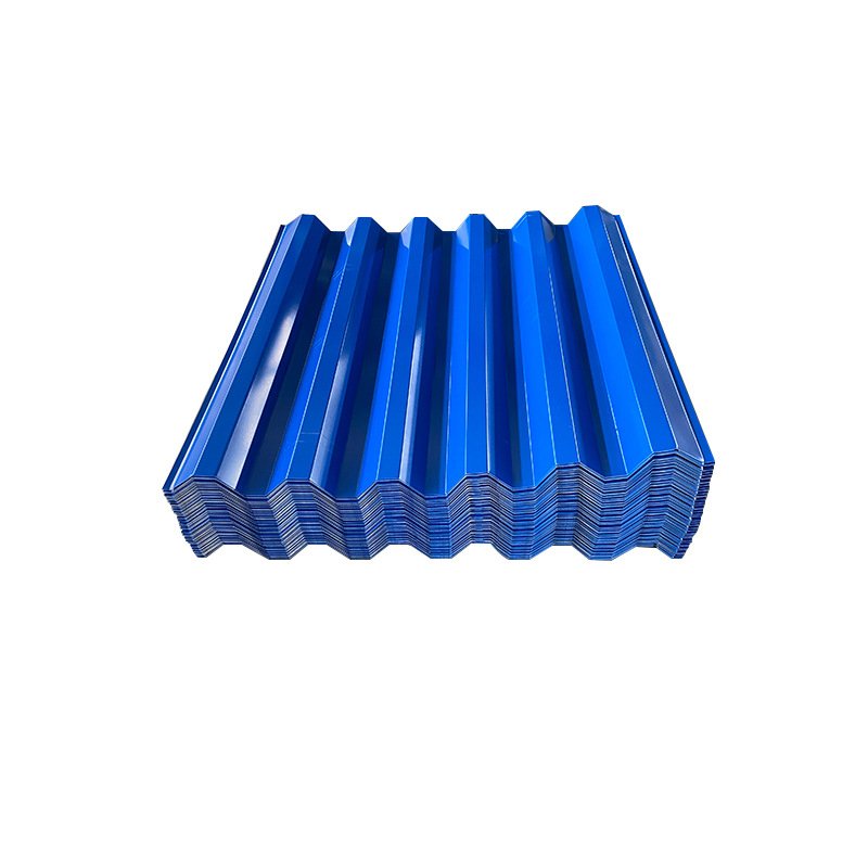 Customized Corrugated Roofing Sheets Aluzinc Steel Sheet Gl Galvalume Zinc PPGI Roofing Sheet Color Coated Metal Roofing