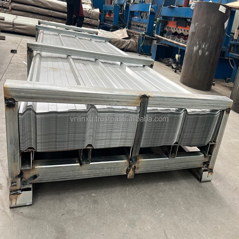 High Precision DX51D PPGi Sheet Steel Roofing Galvanized Corrugated Metal Roofing Sheet