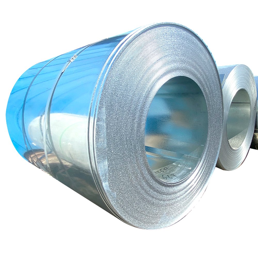 Hot Dip gi Galvanized Steel Coil price 0.8MM 1MM 2MM hot dipped Galvanized Steel Coil z275 q235 1.6*1220mm