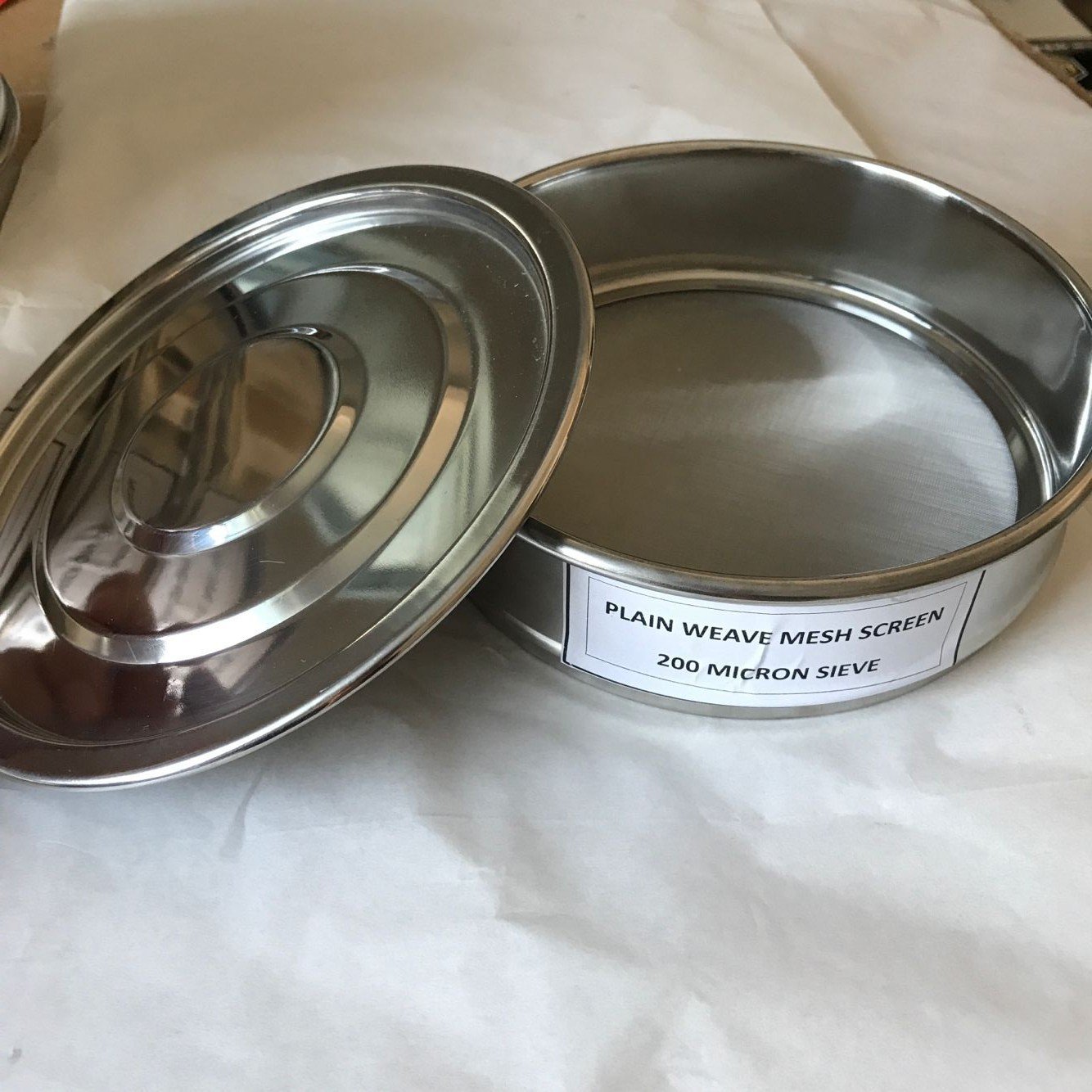 10 20 100 200 350 600 Micron Mesh Stainless Steel Copper Laboratory Soil Sampling Test Sieves