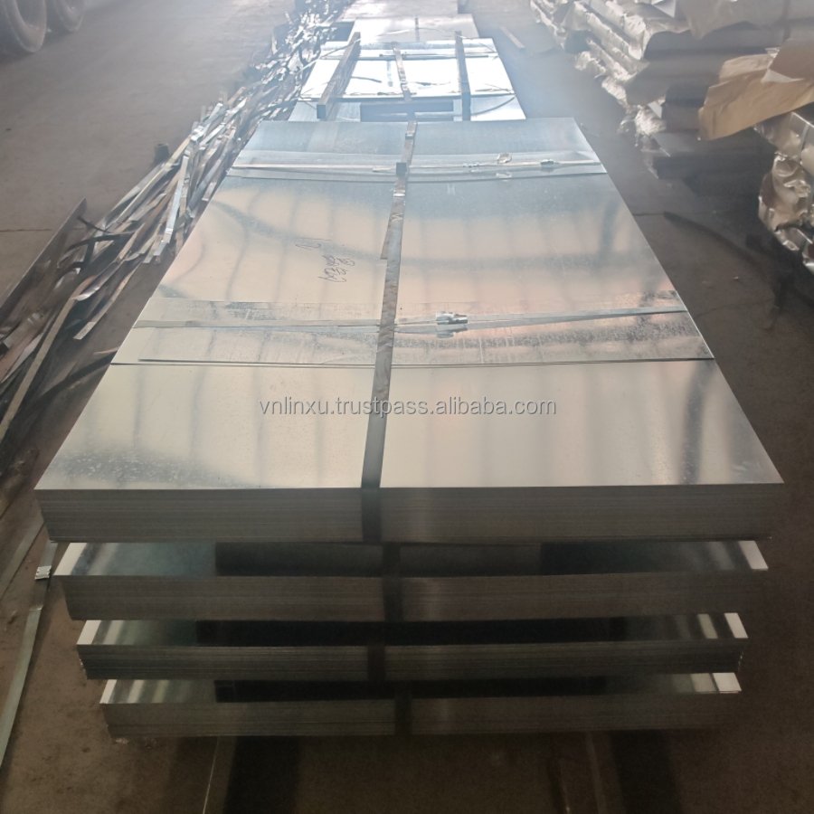 Factory Direct Sale Z50 Customized Flat Steel 0.3mm Coated Sheet 2.5mm Galvanized Steel Sheet for Building frames