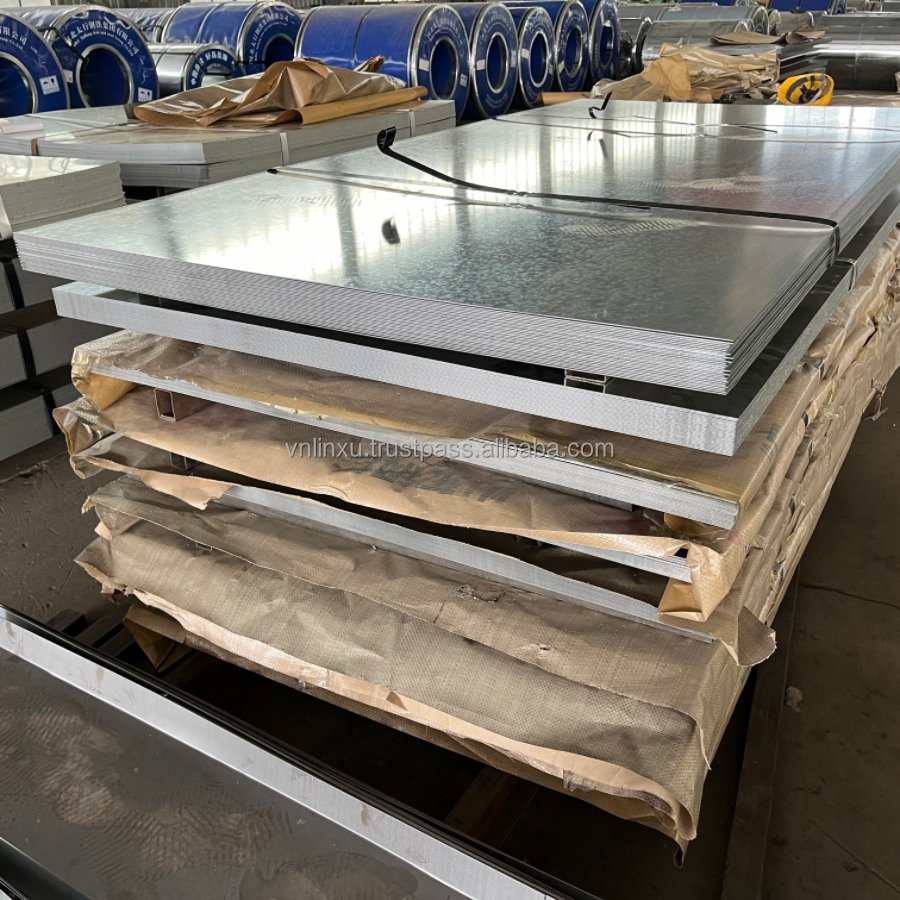 Factory Direct Sale Z50 Customized Flat Steel 0.3mm Coated Sheet 2.5mm Galvanized Steel Sheet for Building frames