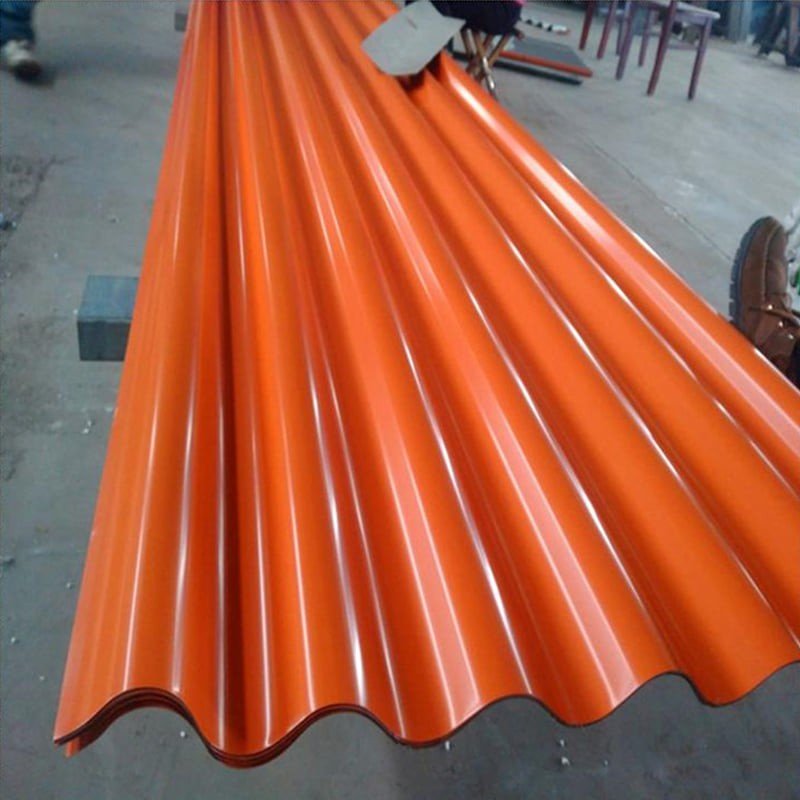 High Quality Ppgi Color Coated Corrugated Sheet Galvanized Steel Roofing Sheet