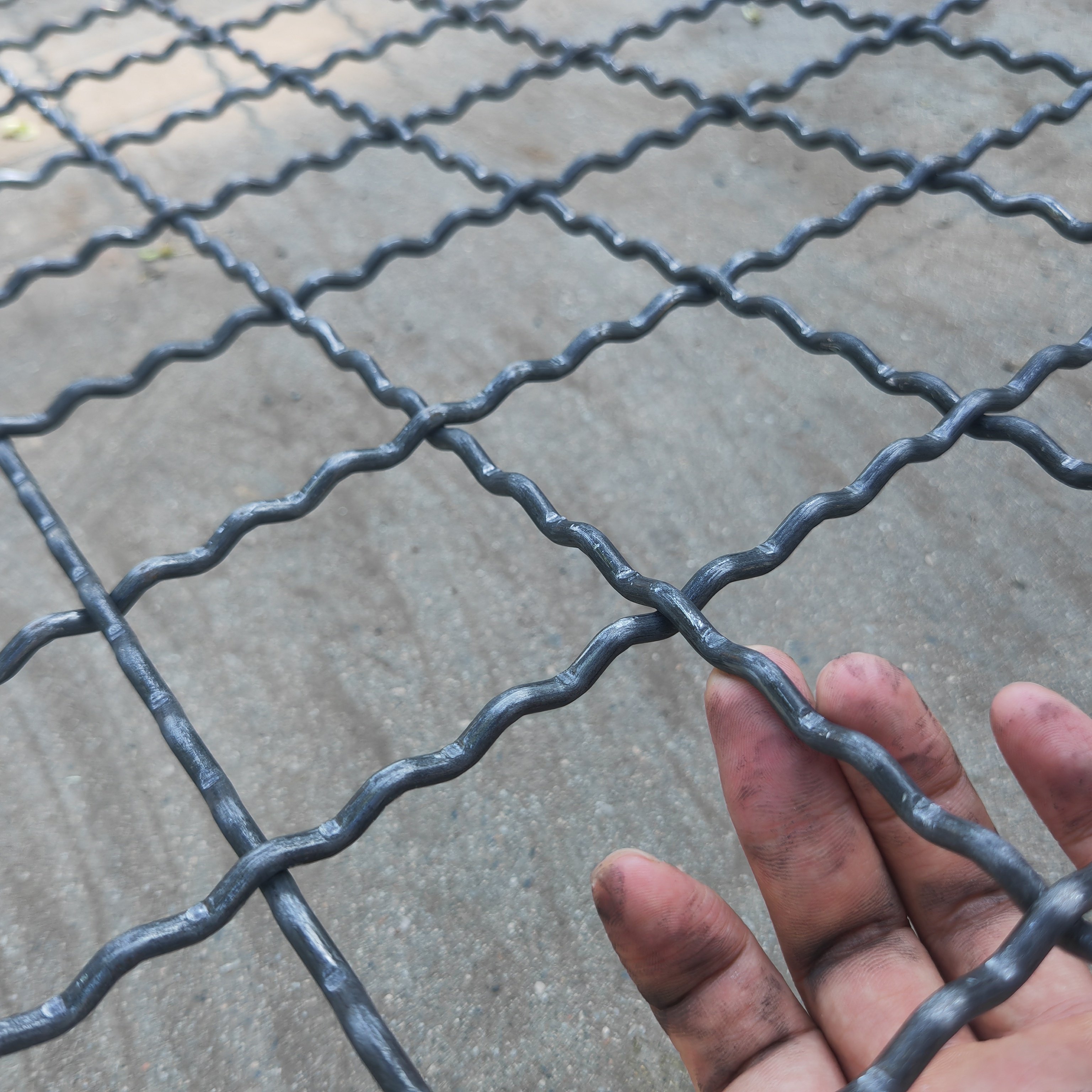 Vibrating Screen Mesh Stainless Steel Quarry Mining Screen Mesh Manganese Steel Crimped Wire Mesh Screen