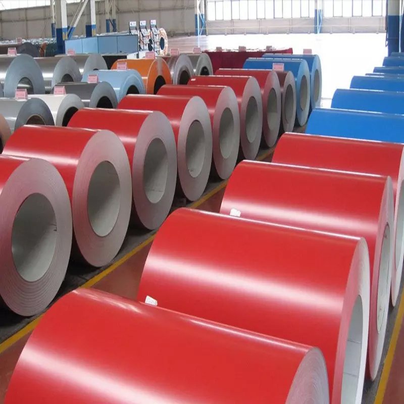 Factory customized various colors at low price galvanized coil ppgi/color coated steel