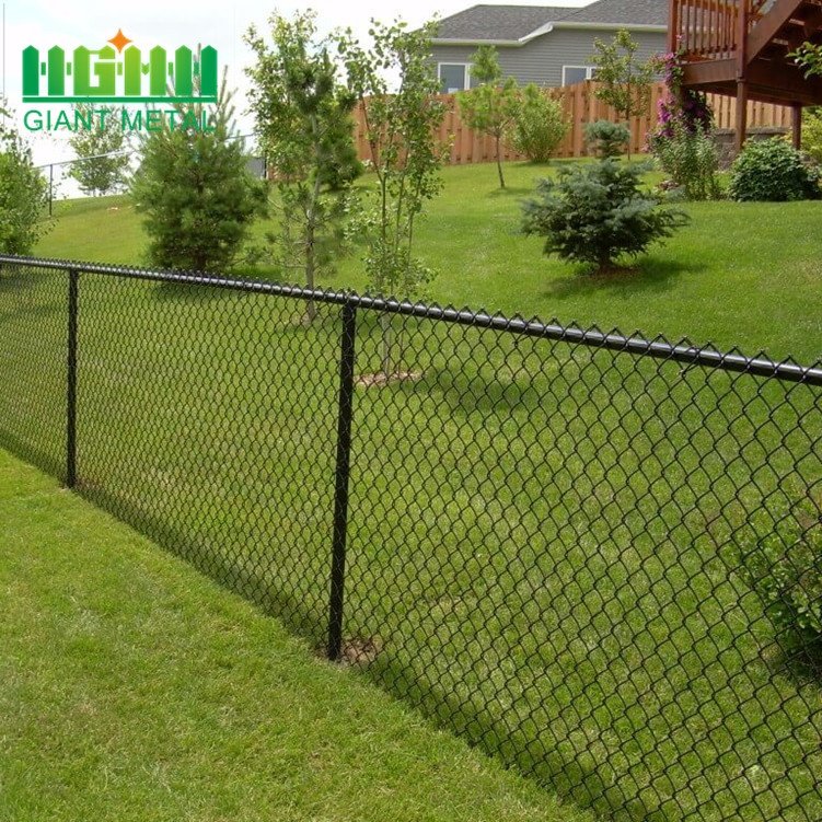 Hot-Selling Diamond Iron Wire MeshChain Link Fence PVC Coated Galvanized Steel Wire chainlink fence chain link fencing 6ft tall
