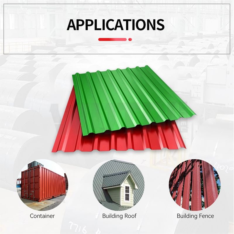 Prepainted Galvanized Steel Sheet (PPGI) Corrugated Roofing Plate with Free Sample Bending Welding Processing EN ASTM Certified