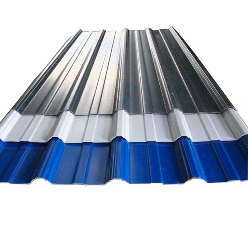 New building materials colored galvanized roofing sheets double roman roof prices