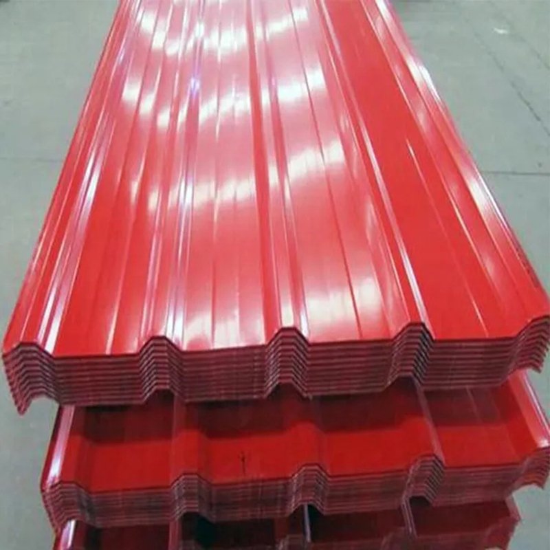 0.2mm Zinc Roofing Sheet Color Coated Corrugated Steel Plate Color Corrugated Galvanized Steel Sheets