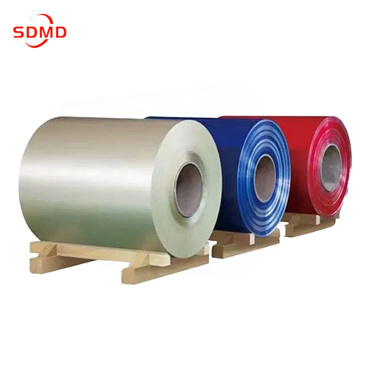 gi zinc galvalume pattern color coated aluminum galvanized ppgi steel coil prepainted ppgl color coil