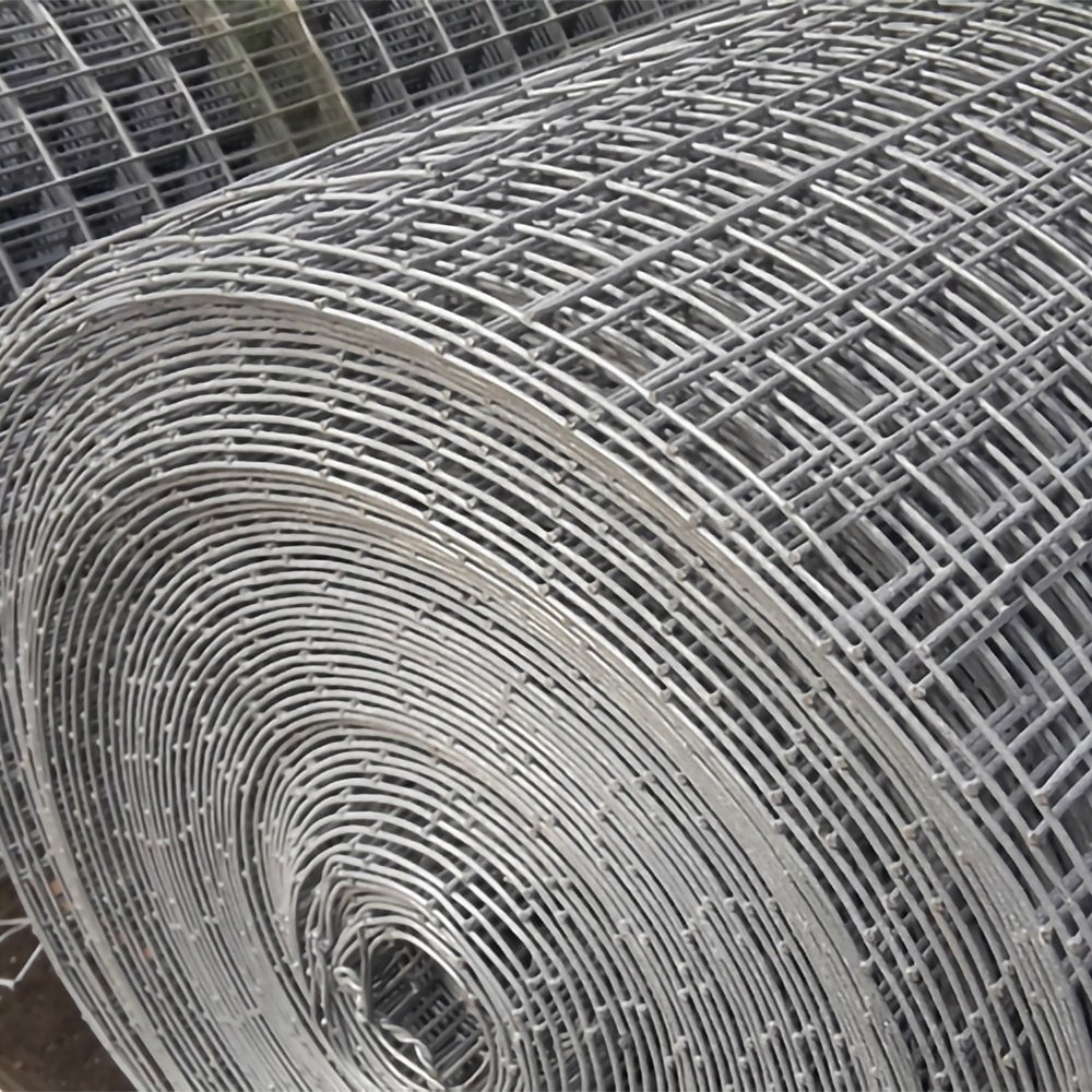 Factory price 8mm 4x4 hot dipped galvanized welded iron steel wire mesh panels for sale