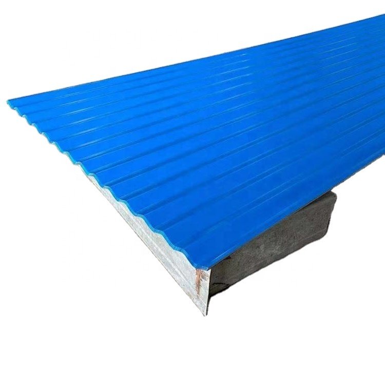 Best Quality Zinc Cold Rolled Corrugated Steel Trapezoid Metal Colorful Roofing Sheet Color Coated Cutting Processing Option