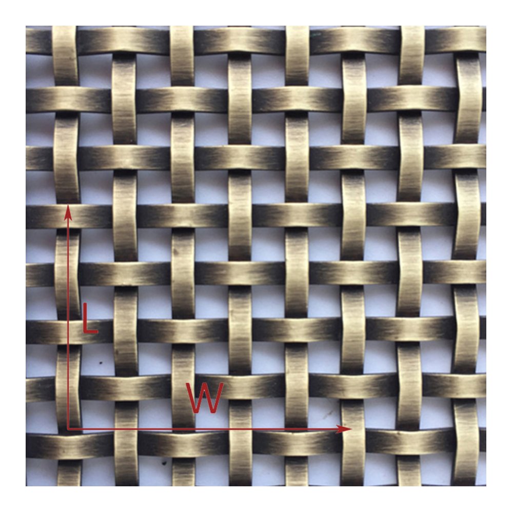 stainless steel decorative wire mesh for furniture/Decorative metal mesh partition screen