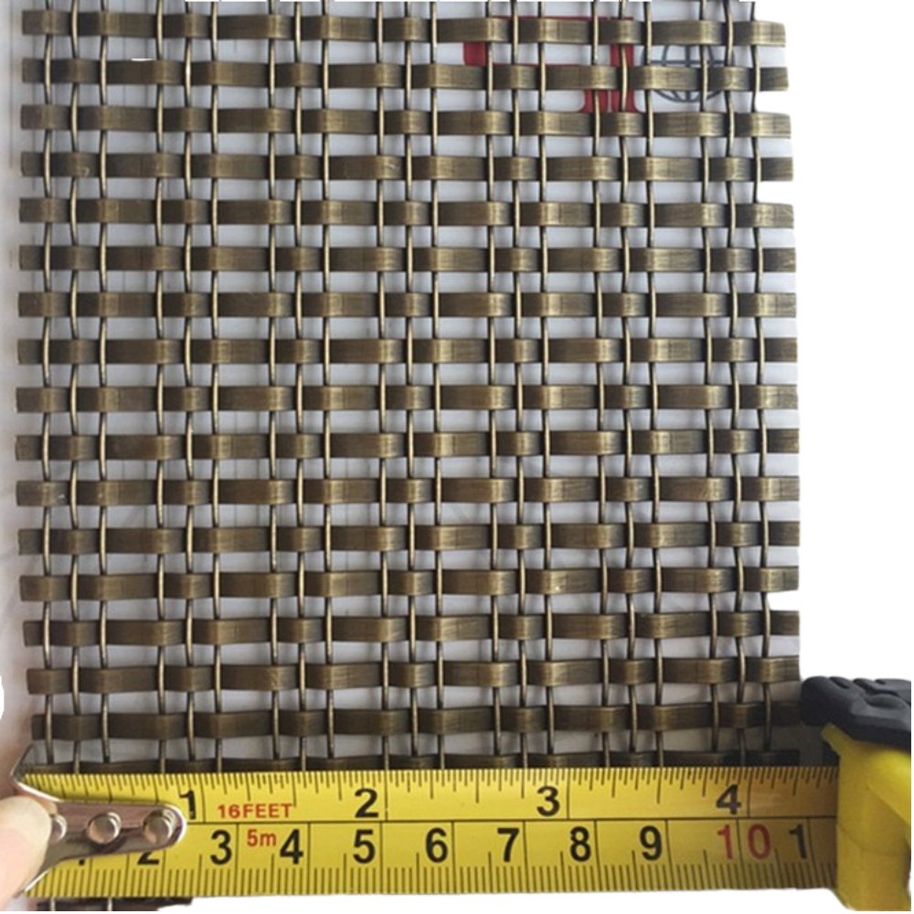 stainless steel decorative wire mesh for furniture/Decorative metal mesh partition screen