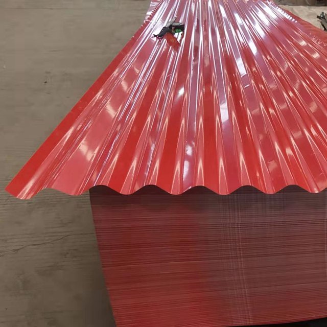 CGCC corrugated steel sheet steel roofing prepainted
