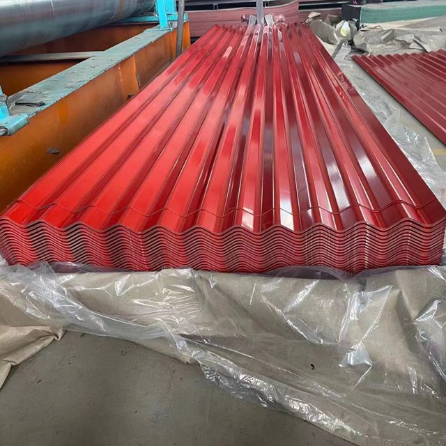 CGCC corrugated steel sheet steel roofing prepainted