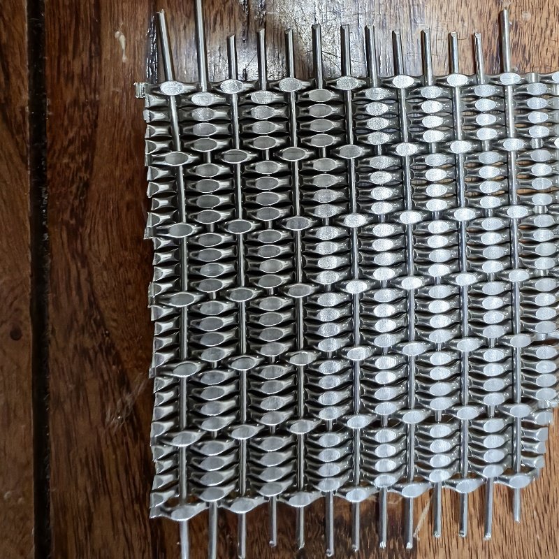 Popular 1.2MM/6MM Aluminum Decorative Wire Mesh Link Chain Stainless Steel Metal Coil Curtain