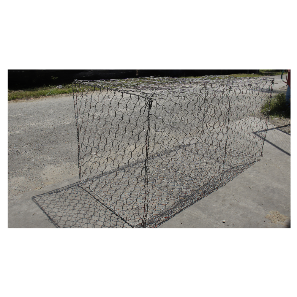 HOT SALES MALAYSIA HARDWARE FACTORY DOUBLE TWISTED STEEL WIRE & PVC COATED GABION CAGE IN HEXAGONAL TO PREVENT LANDSLIDES