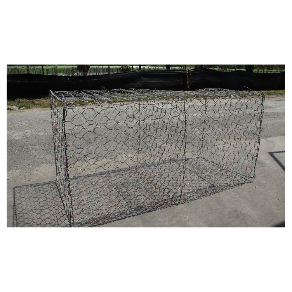 HOT SALES MALAYSIA HARDWARE FACTORY DOUBLE TWISTED STEEL WIRE & PVC COATED GABION CAGE IN HEXAGONAL TO PREVENT LANDSLIDES