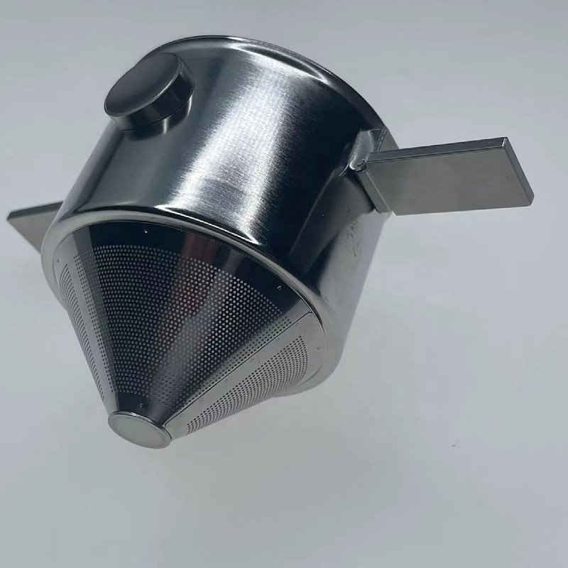 304 stainless steel Folding coffee filter double layer coffee filter