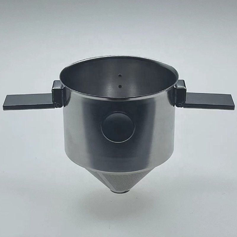304 stainless steel Folding coffee filter double layer coffee filter