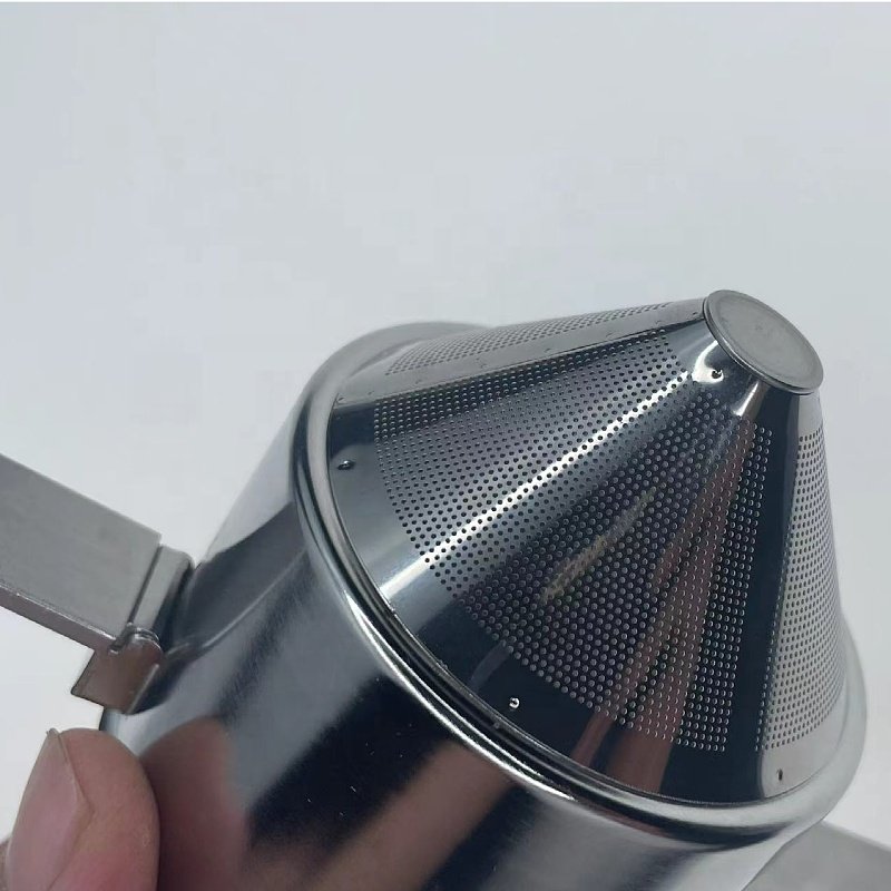 304 stainless steel Folding coffee filter double layer coffee filter