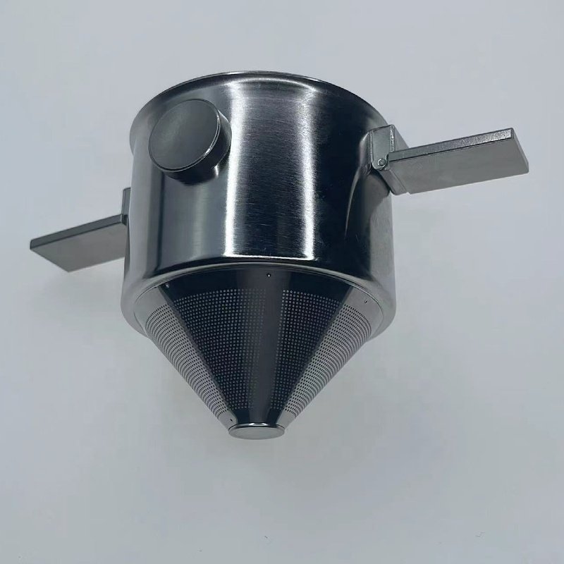 304 stainless steel Folding coffee filter double layer coffee filter