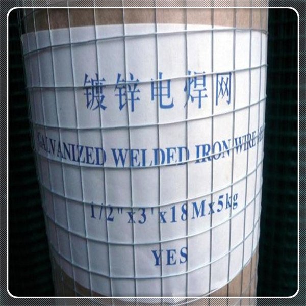 high strength galvanized welded wire mesh