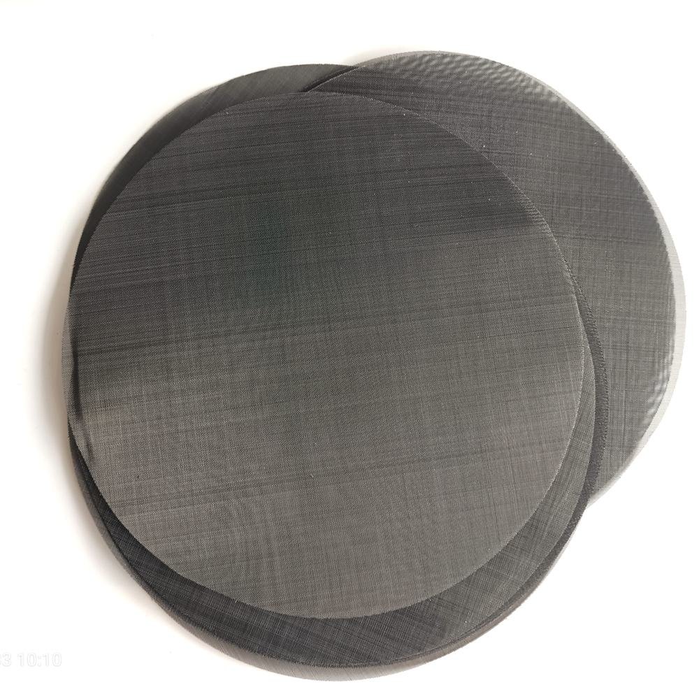 Plain Woven 60 Mesh Black Carbon Steel Wire Mesh