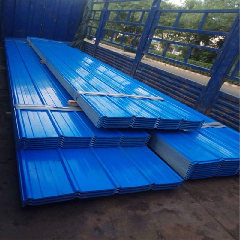 Factory-Low Cost Galvalume Corrugated Steel Roofing Sheet Quality Assured Strict Testing Certified Cutting Welding Bending