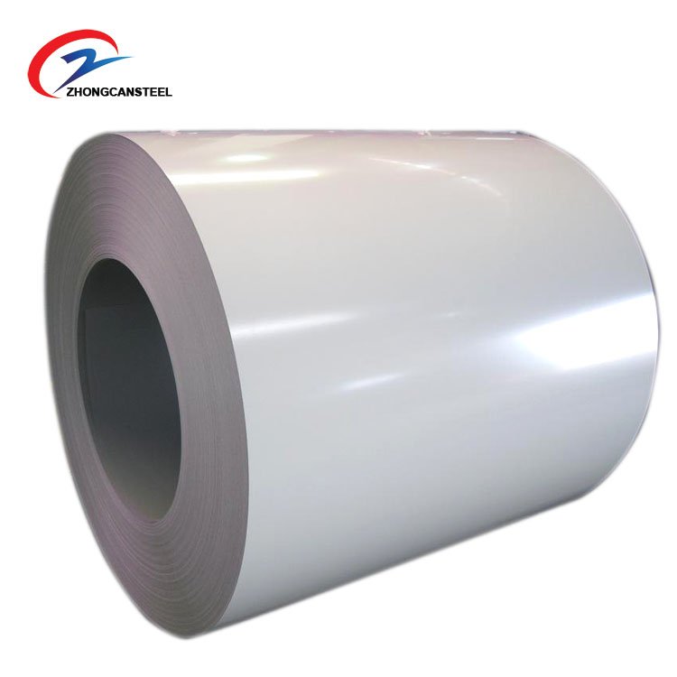 0.4mm PE PVDF ppgl color coated zinc iron roll prepainted galvanized steel ppgi coil