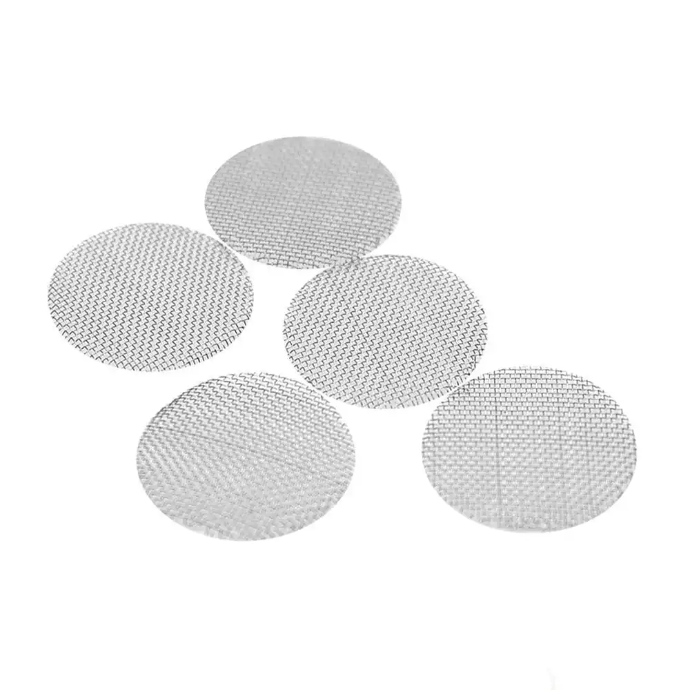 Wire Mesh Filter Plain Wire Mesh Stainless Steel Material Screen Woven Round Heat Resistance Stainless Steel Net Screen Form