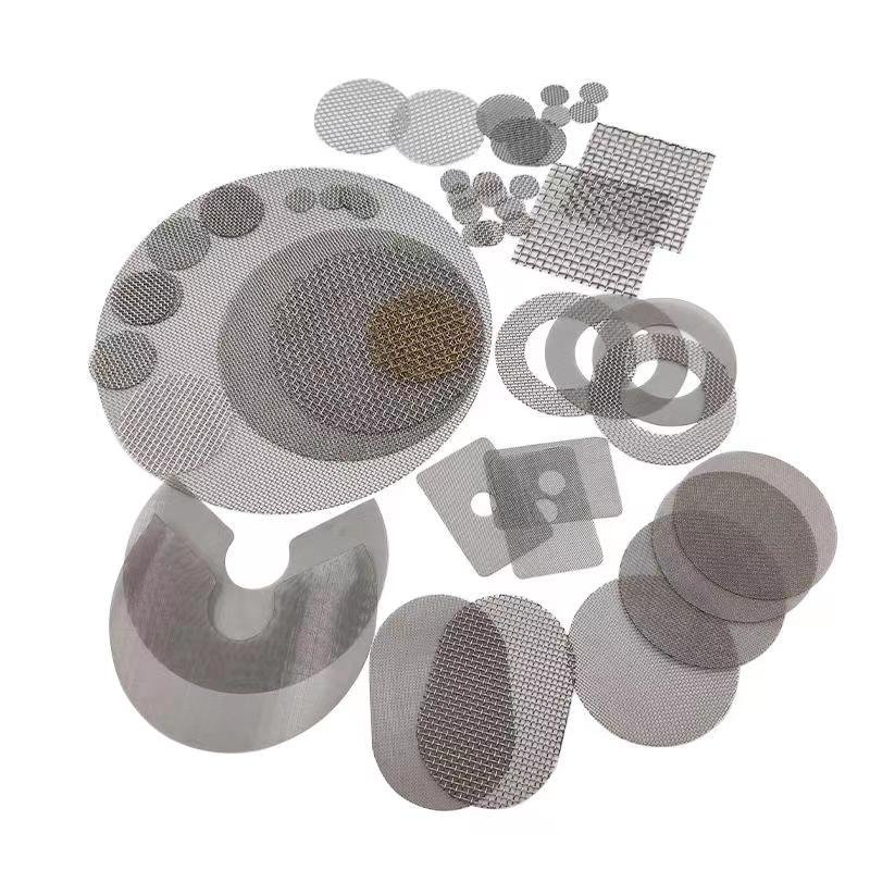 Wire Mesh Filter Plain Wire Mesh Stainless Steel Material Screen Woven Round Heat Resistance Stainless Steel Net Screen Form