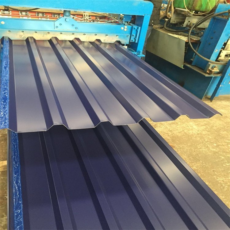 Custom corrugated sheet factory various colors of galvanized sheet metal roofing corrugated steel