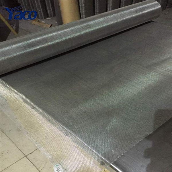 100 mesh 150 micron 0.1mm diameter stainless steel wire mesh screen 1x30m roll