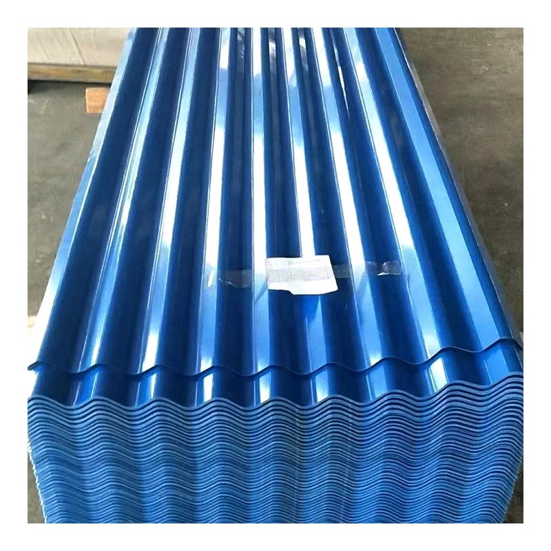 Color Coated Colorful Roof Steel Tiles Galvanized Galvalume Roofing Corrugated Steel Ppgi Ppgl Metal Zinc Tile Roof Sheet