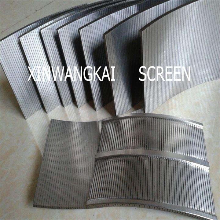 WH 800 pusher centrifuge mesh