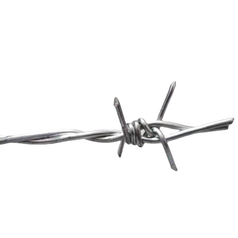 Industrial Twist Barbed Wire Razor Wire Hot Dipped Galvanized Steel With High Quality For Farm Garden Fence