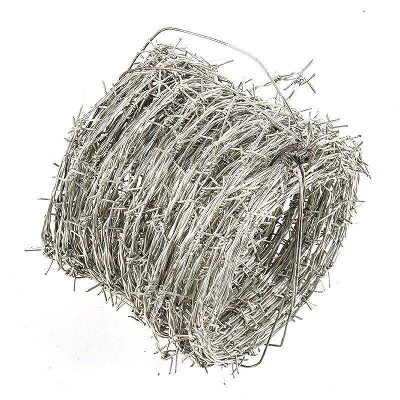 Industrial Twist Barbed Wire Razor Wire Hot Dipped Galvanized Steel With High Quality For Farm Garden Fence