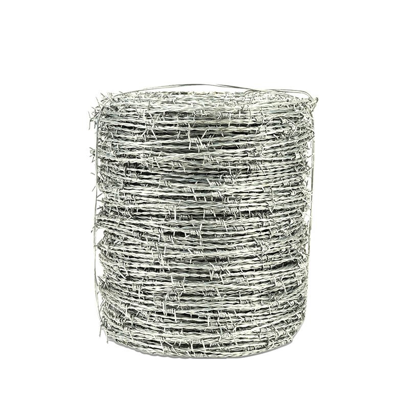 Industrial Twist Barbed Wire Razor Wire Hot Dipped Galvanized Steel With High Quality For Farm Garden Fence