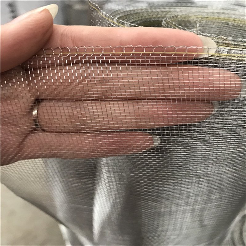 SS 304 316 malla inox stainless steel anti-mosquito woven window screen mesh