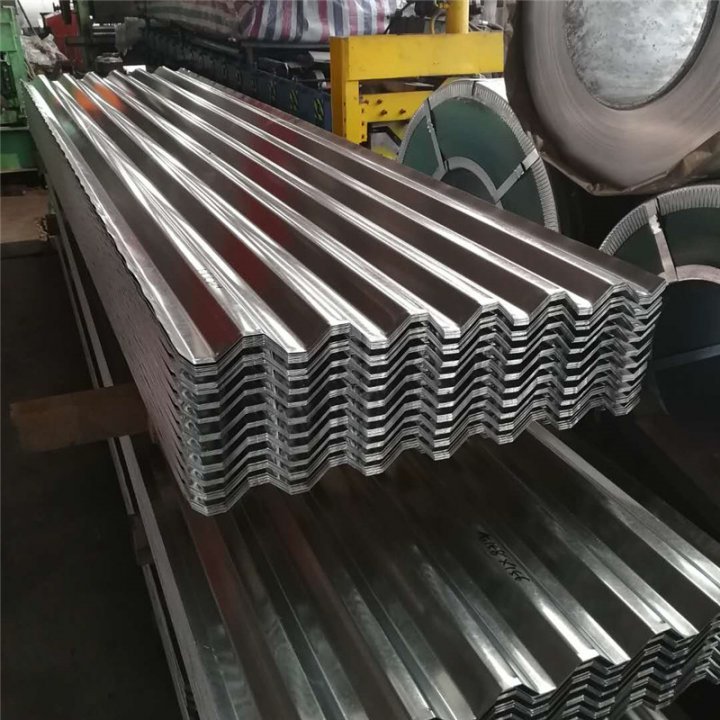 zinc coated iron metal corrugated steel roofing sheet