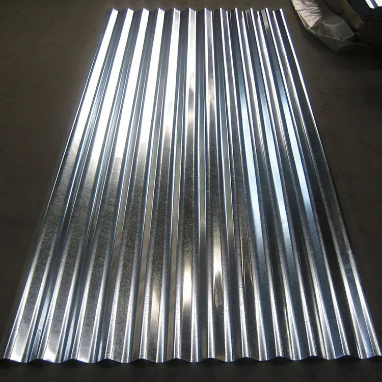 zinc coated iron metal corrugated steel roofing sheet
