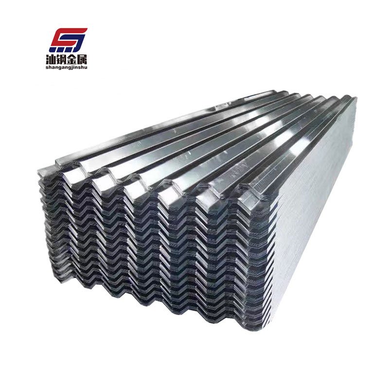 DX51D SGCC CGCC Galvanized Roof Sheet Metal Corrugated Roofing Sheet 30-275g GI GL Corrugated Galvanized Steel Sheets