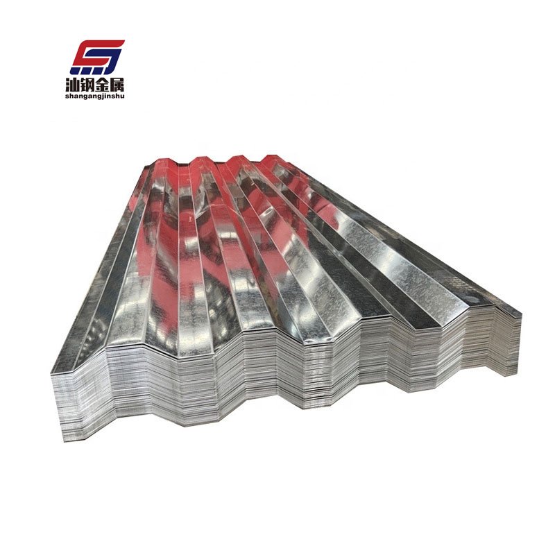 DX51D SGCC CGCC Galvanized Roof Sheet Metal Corrugated Roofing Sheet 30-275g GI GL Corrugated Galvanized Steel Sheets